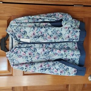 *🆕 Vera Bradley French Cut Bouquet Floral Soft Active Hoodie, Plus Size 2XL NEW